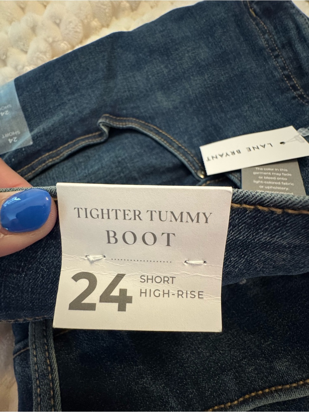 Lane Bryant Dark Indigo Bootcut Jeans